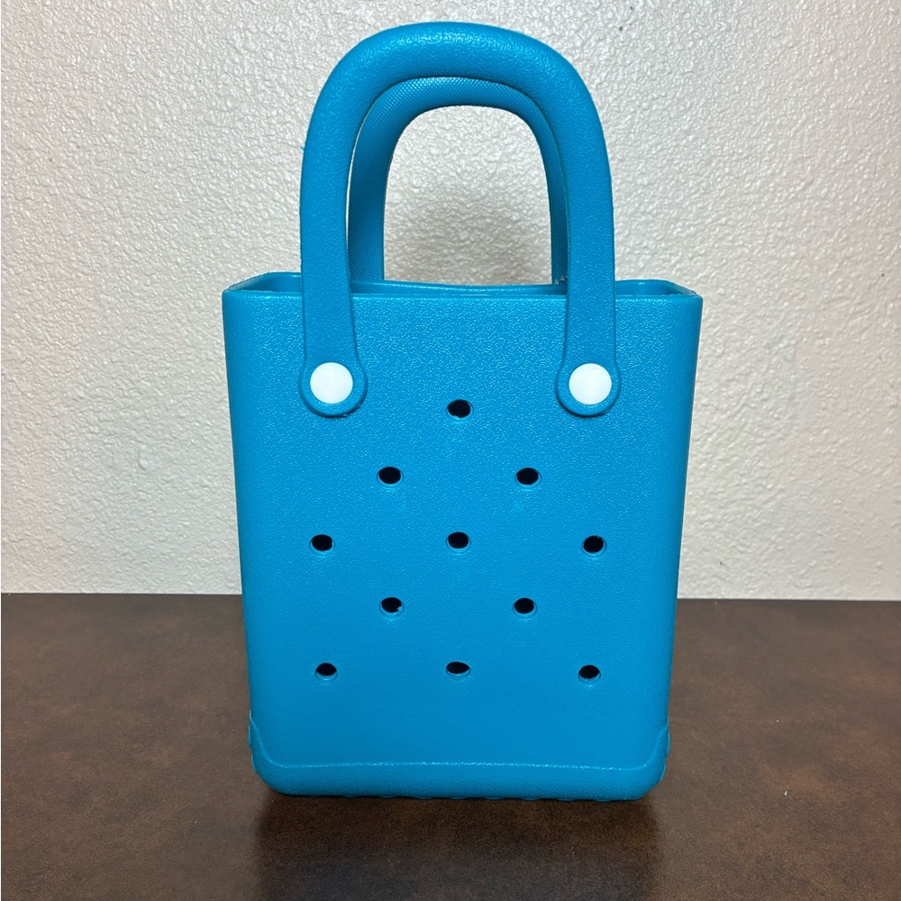 Stylish Mini Blue Tote Bag
